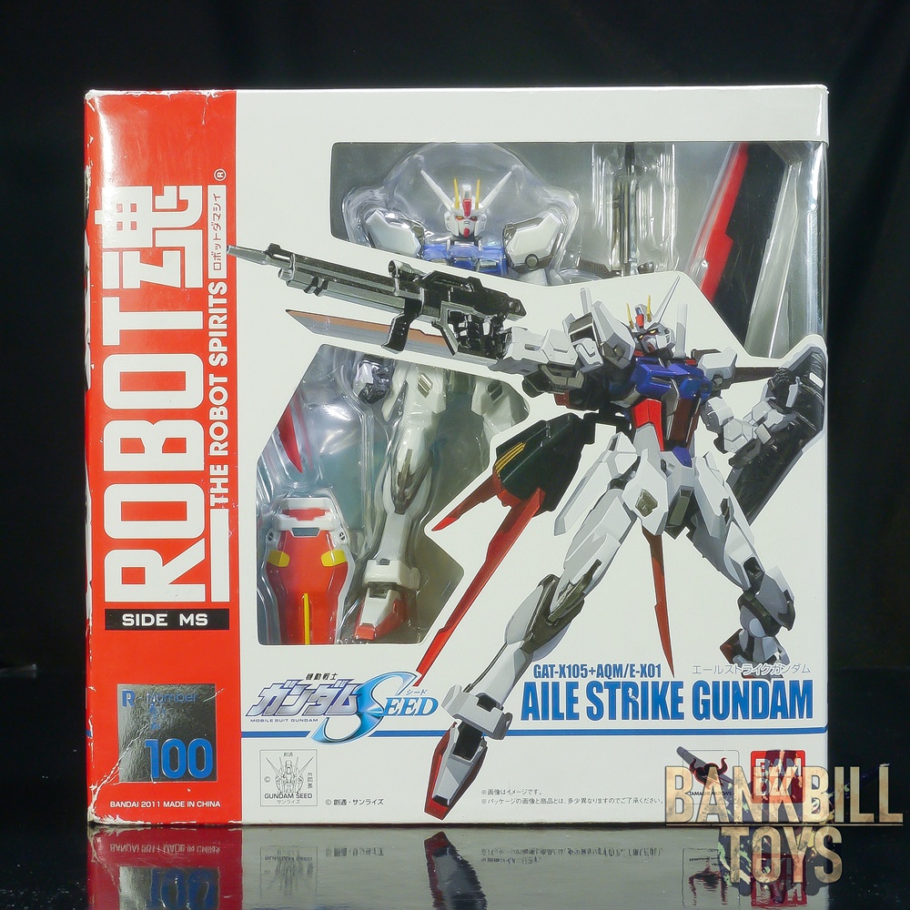 Bandai The Robot Spirits R 100 GAT X105 AQM E X01 Aile Strike