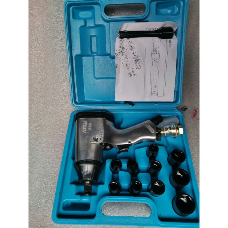 Air Impact Wrench Pnuematic Drive Set Original Flyman Usa Shopee