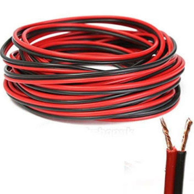 10 Meters AWG 16 Speaker Wire 1 25mmx2c Red Black Color Shopee