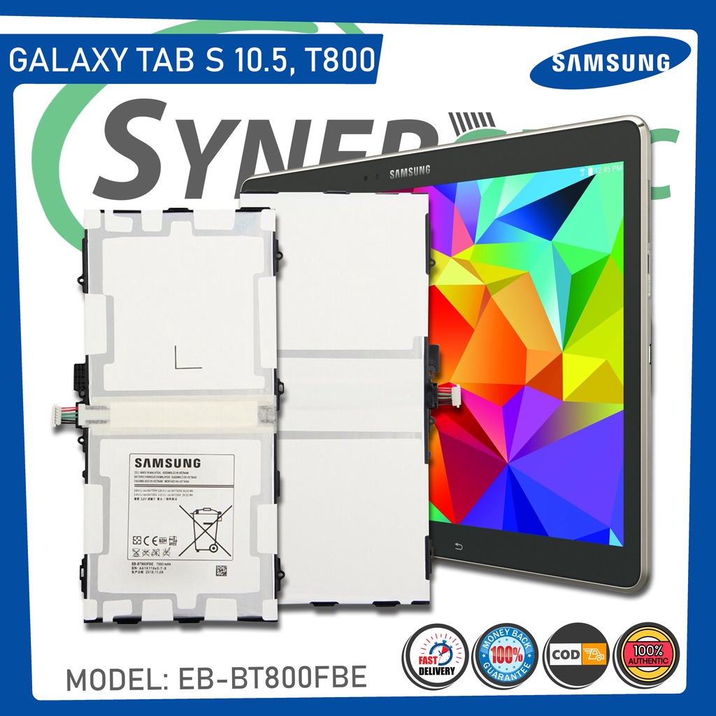 Original Samsung Galaxy Tab S 10 5 Battery T800 T801 T805 T807 Model