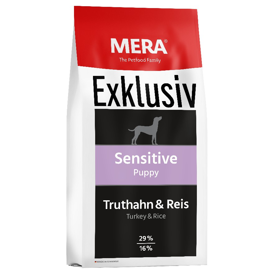 MERA Exklusiv Sensitive Puppy Turkey Rice 15kg Shopee Philippines