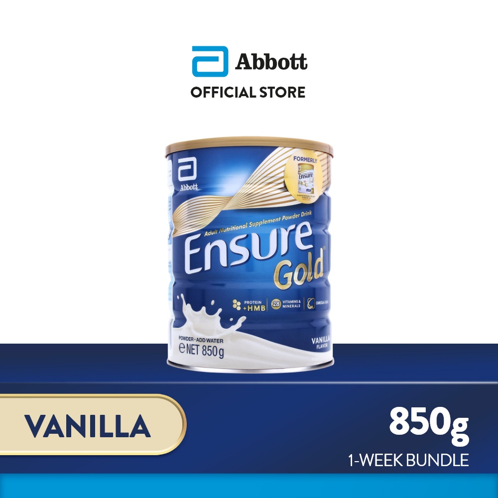 Ensure Gold HMB Vanilla 850G For Adult Nutrition Shopee Philippines