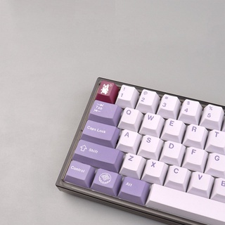 GMK Tuzi PBT Keycap 129 Key Cherry Profile DYE SUB Personalized Keycaps