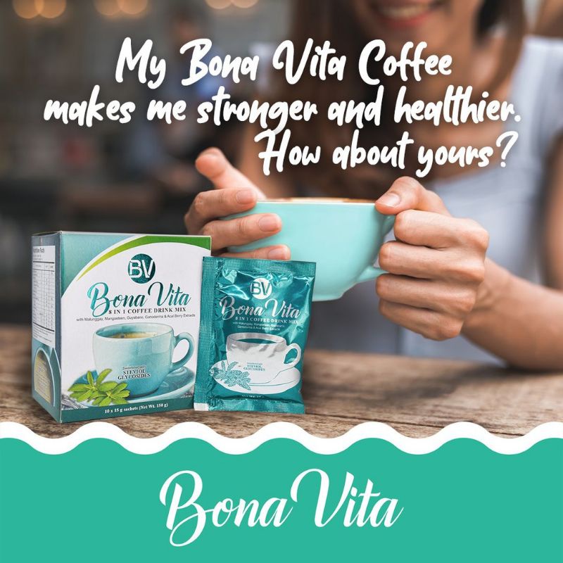 Bona Vita 8 In 1 Coffee Trio 3 Boxes 30 Sachets Shopee Philippines