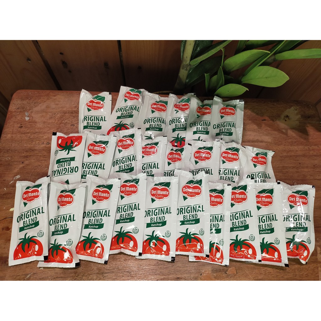 200 Pcs Catsup Ketchup Del Monte Catsup DM Catsup Del Monte