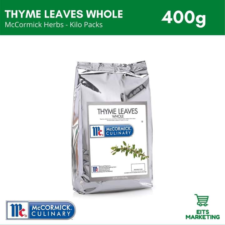 McCormick Thyme Leaves Whole 400g Shopee Philippines