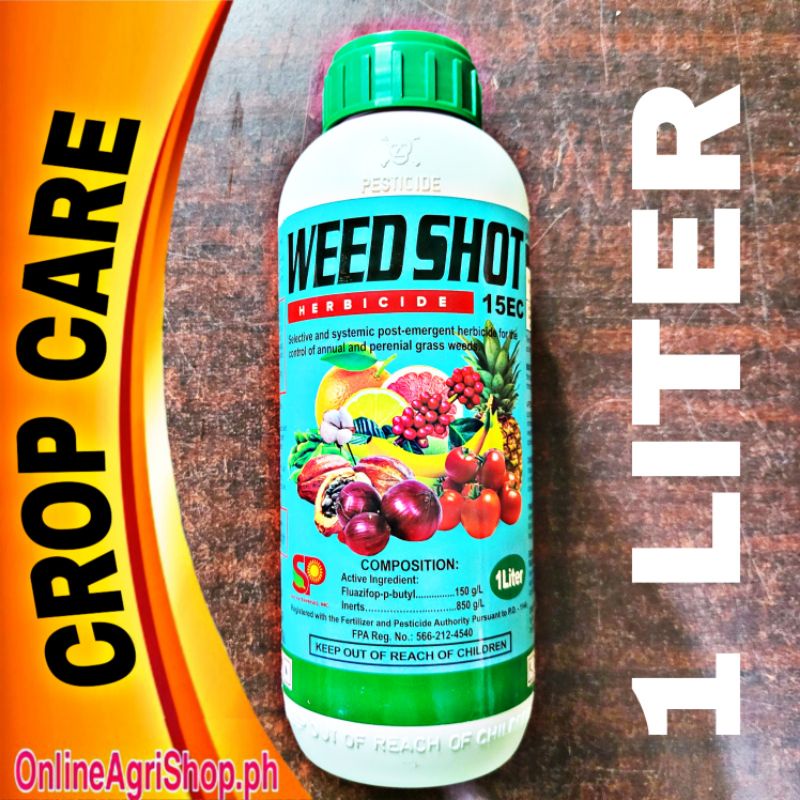 Weed Shot Ec Liter Fluazifop P Butyl Herbicide By S P Shopee