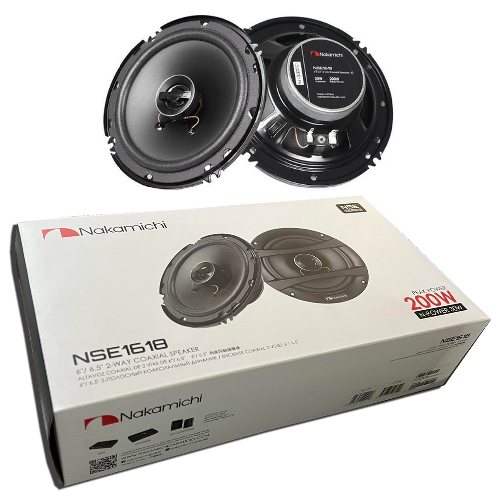 Nakamichi Nse Way Coaxial Speaker Genuine Shopee Philippines