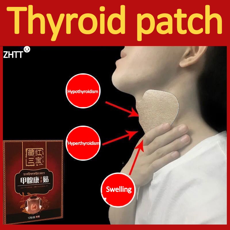 Thyroid Health Patch Stickers Box To Treat Thyroid Nodule And Neck