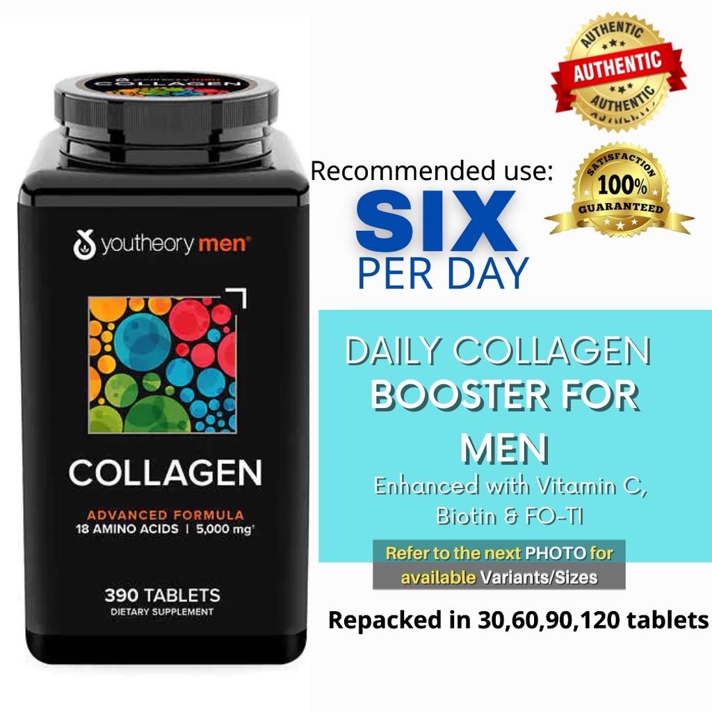 Youtheory Mens Collagen Advanced Formula Shopee Philippines