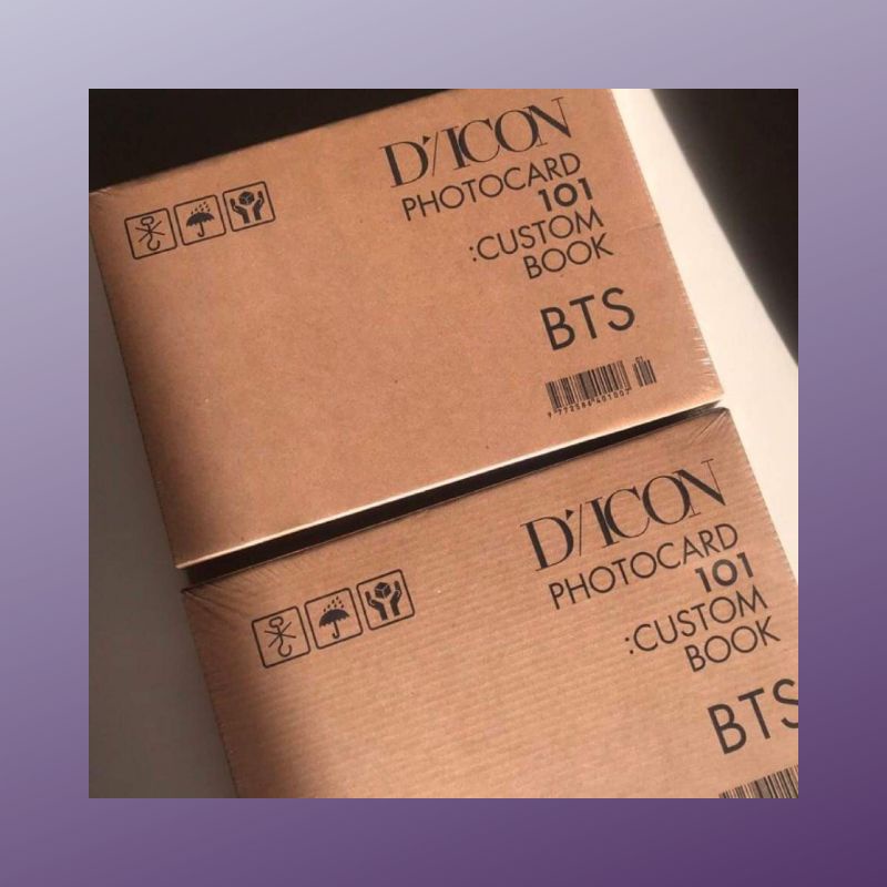 BTS Dicon BTS Photocard 101 Custom Book Onhand Shopee Philippines