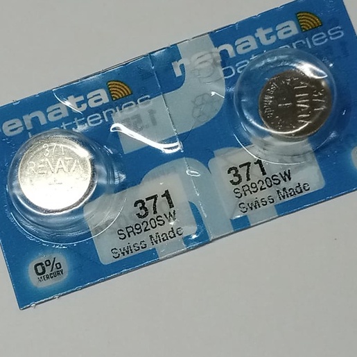 Renata 371 SR920SW Original Batteries Shopee Philippines