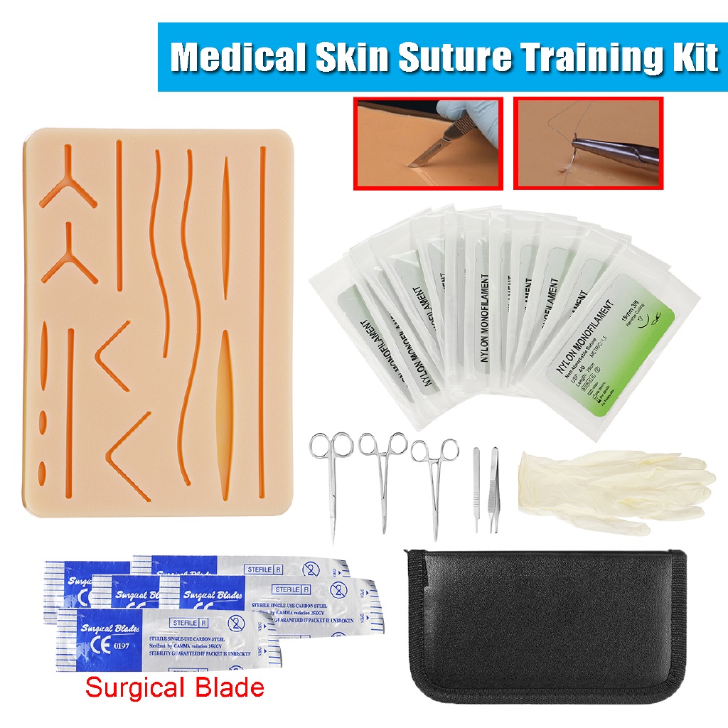 Pcs Set Medical Silicone Skins Pad Suture Incision Surgical