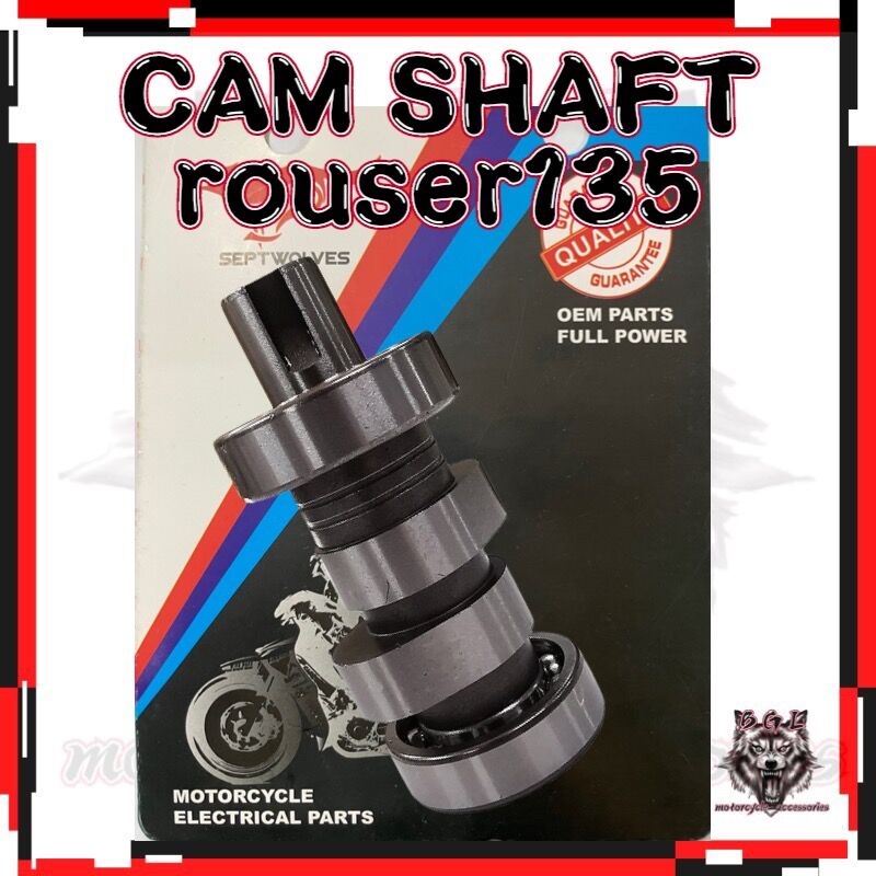 BGL Motorcycle Cam Shaft Standard Size For Rouser 135 Camshaft