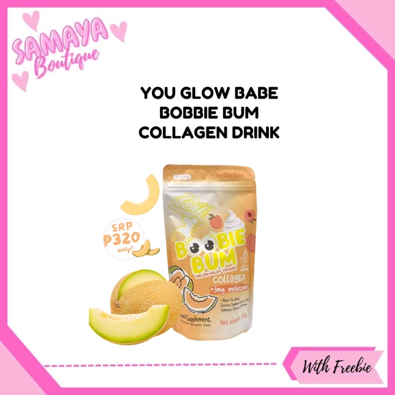 You Glow Babe Boobie Bum Melon Milky Yogurt Collagen Shopee Philippines