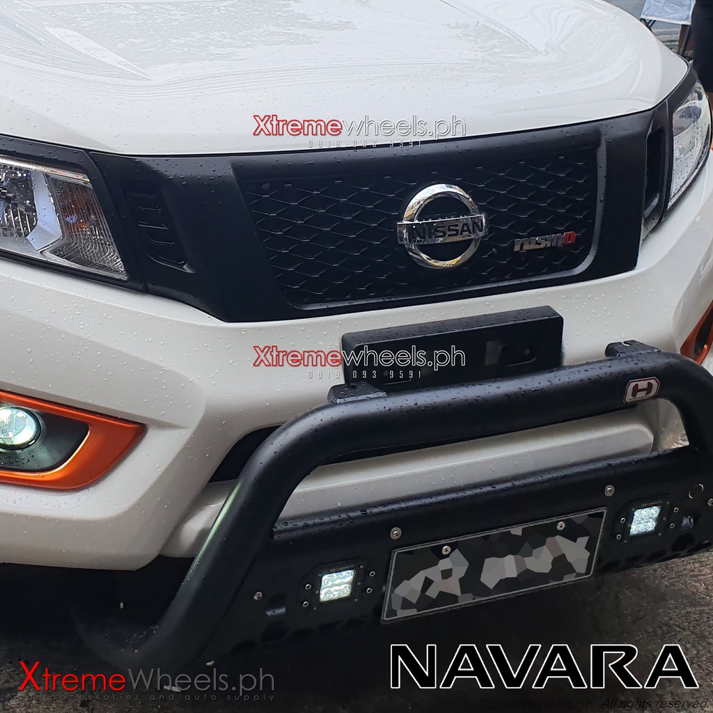 Navara Calibre Vl El Np Nismo Matte Black Front Grill