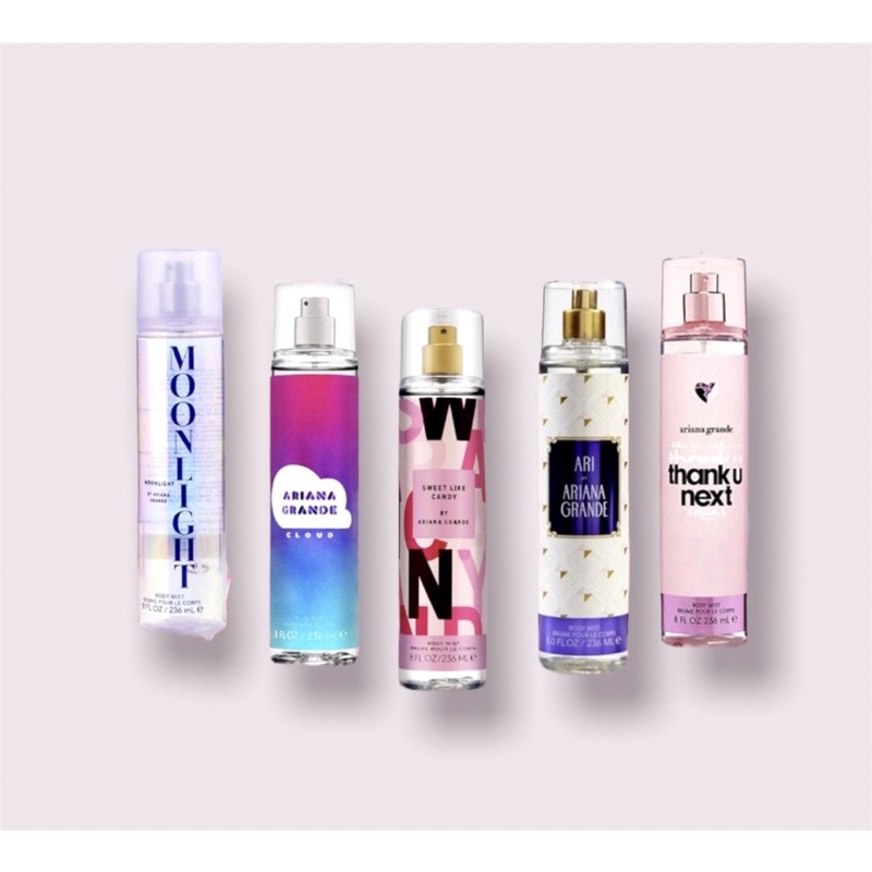 ARIANA GRANDE BODY MISTS DECANTS 5ML 10ML 20ML Shopee Philippines