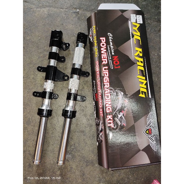 Mc Racing Lighten Front Shock For Aerox 155 V1 And V2 Shopee Philippines