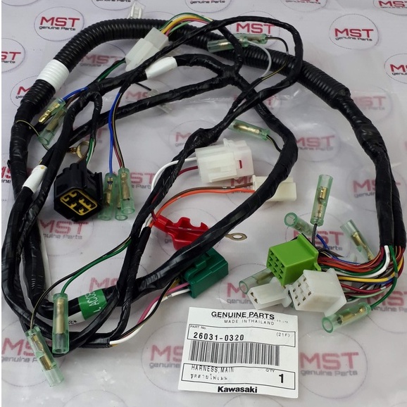 Wire Harness Set Barako Kick Model Bc A F Kawasaki