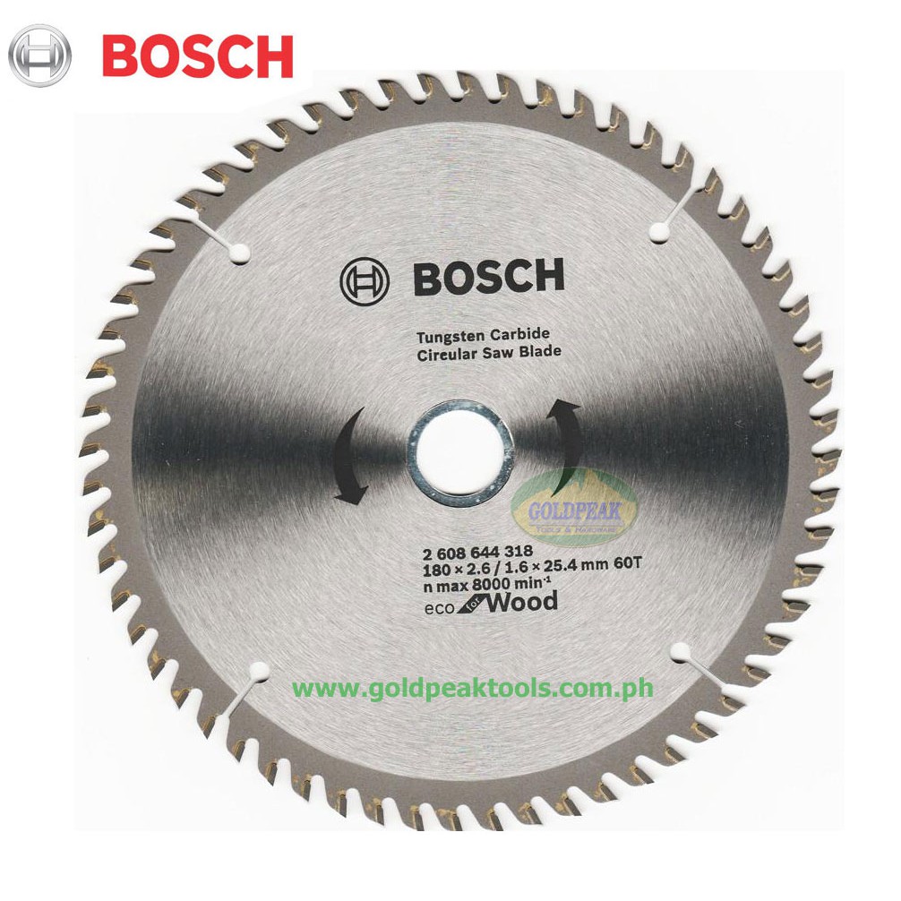 Bosch Circular Saw Blade 7 X 60T ECO For Wood Khm Megatools