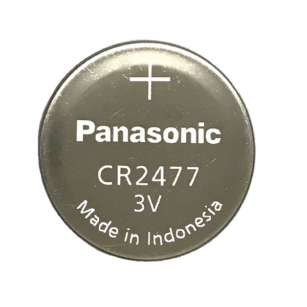 CR2477 Original Panasonic Lithium Coin Cell Battery 3V CR 2477 Shopee