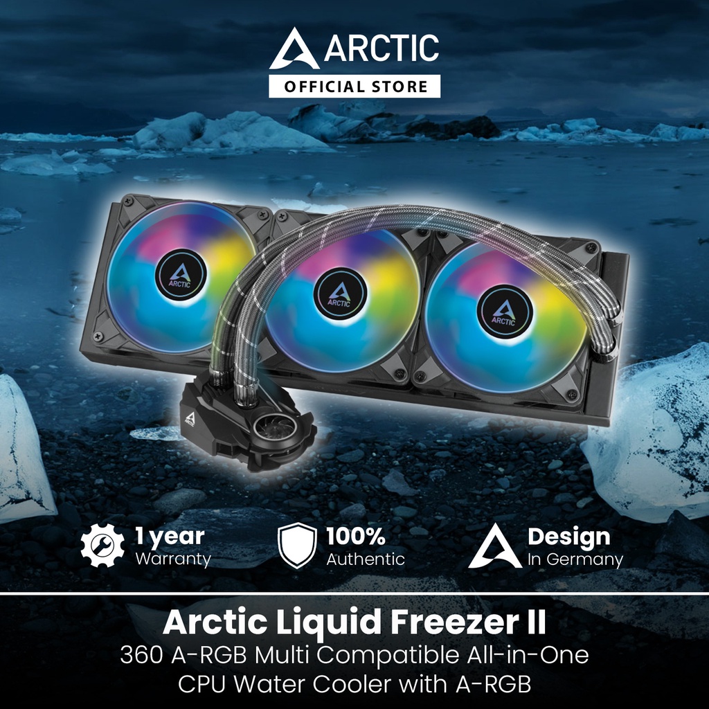 Arctic Liquid Freezer Ii A Rgb Multi Compatible All In One Cpu