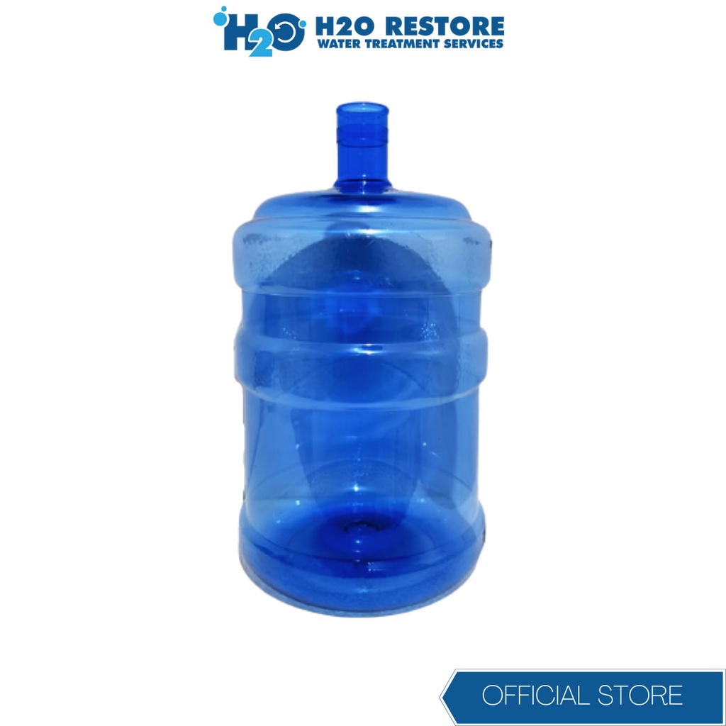 H O Restore Gallon Round Blue Slim Water Container Shopee Philippines