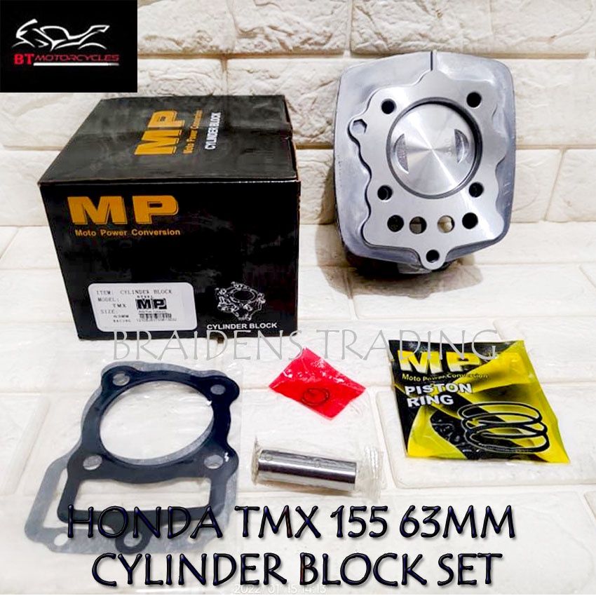 Mp Honda Tmx Mm Cylinder Block Set Shopee Philippines