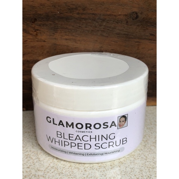 Glamorosa Face And Body Bleaching Whipped Scrub G Shopee Philippines