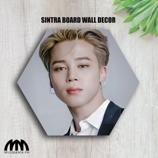 Sold Per Piece Bts Hexagon Wall Decor Mugmania Bts Jimin Sintra