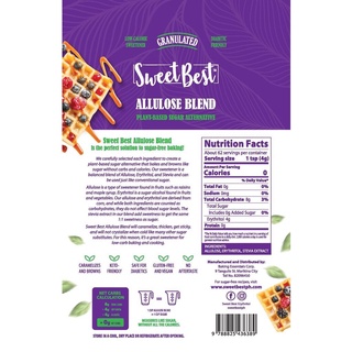 Sweet Best Allulose Blend Plant Based Sugar Alternative 250g Shopee