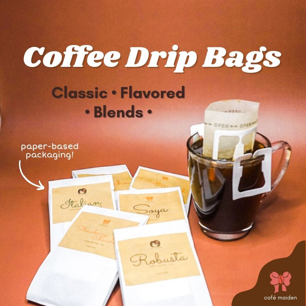 Coffee Drip Bag G Sampler Single Sachet Mocha Arabica Hazelnut