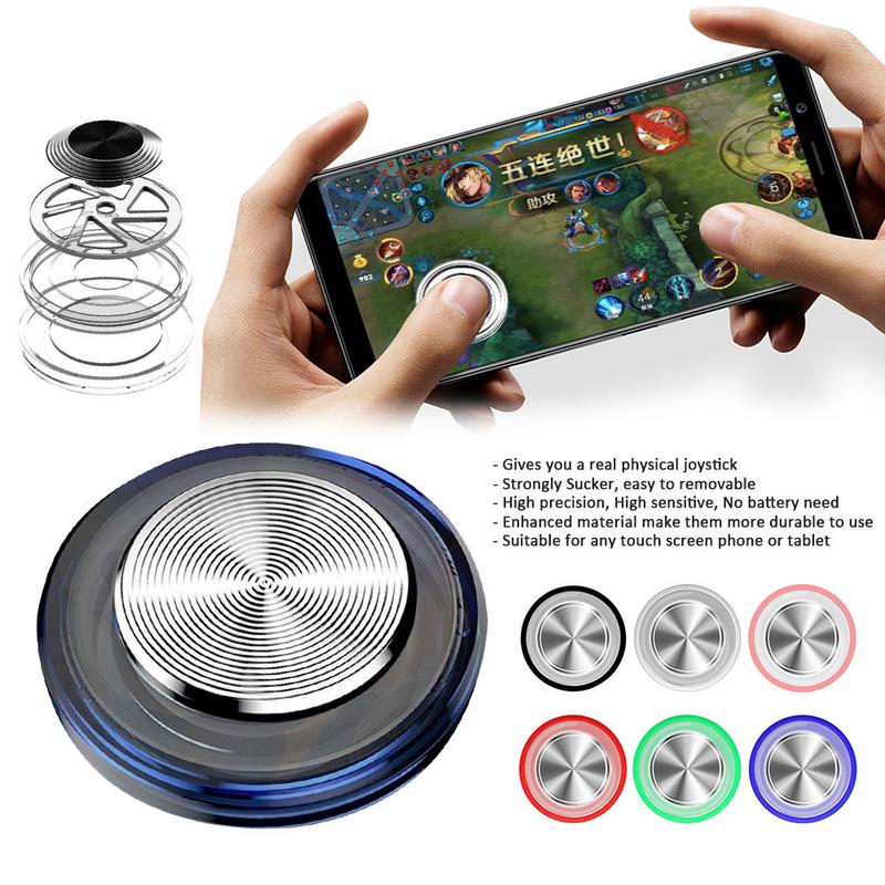 Q Plus Game Joystick Metal Button Mobile Controller Mini Touch Screen