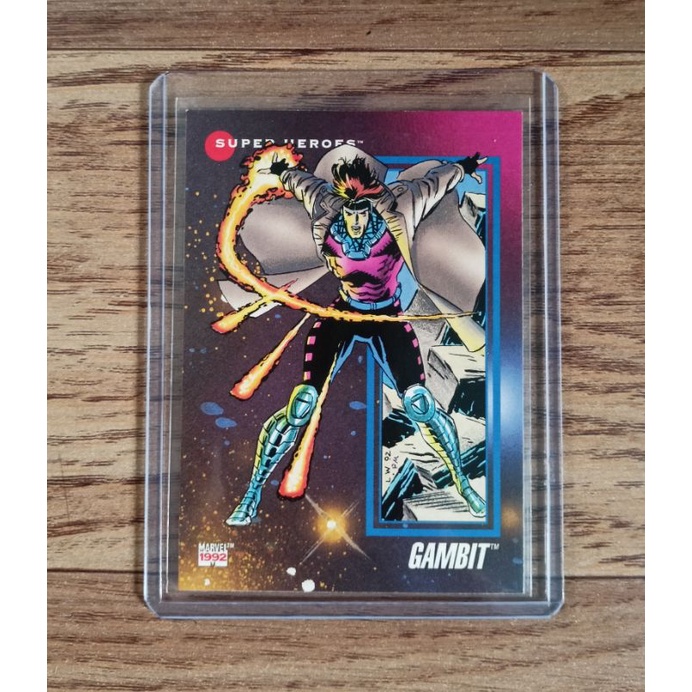 Gambit Marvel Universe Series Impel Trading Card Shopee Philippines