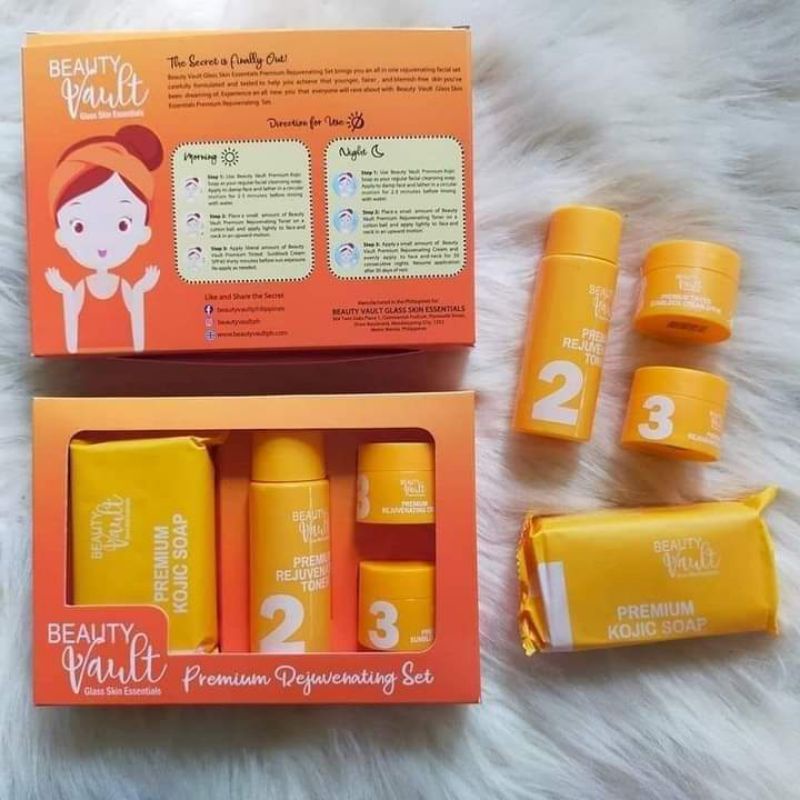 Beauty Vault Premium Rejuvenating Set Original Shopee Philippines