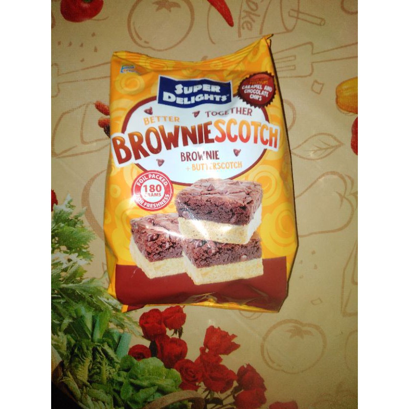 Super Delights BrownieScotch Brownie Butterscotch Shopee Philippines