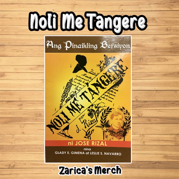 Noli Me Tangere Ni Jose Rizal Shopee Philippines