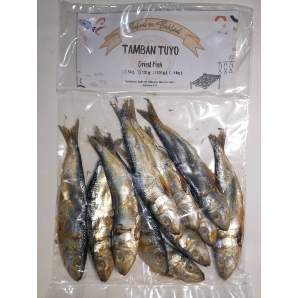 Tamban Tuyo Dried Fish Varieties New Goods From Various Provinces