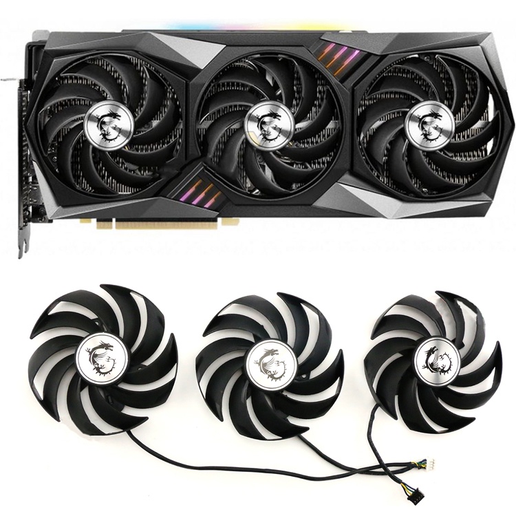 Pld S Hh Graphics Card Cooling Fan Replacement Video Card Cooler