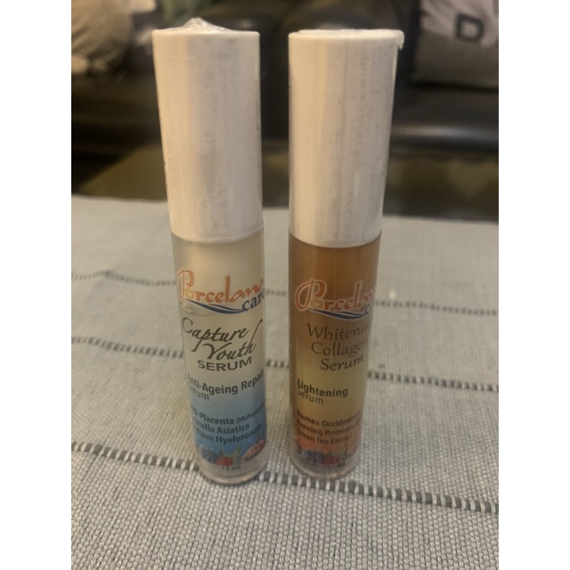 Porcelana Care Capture Youth Serum And Collagen Serum 2 Pcs Per Order