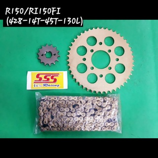 RACINGSAFE SSS CHAIN SPROCKET SET SIZE 39T 41T 42T 43T 44T 45T COLOR