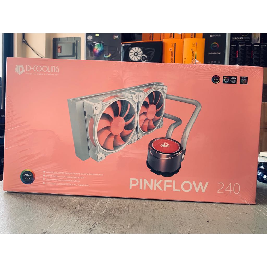 Id Cooling Pinkflow Rgb Cpu Liquid Cooling Shopee Philippines