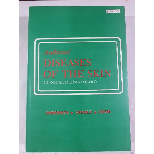 Andrew S Diseases Of The Skin Clinical Dermatology By Odom Shopee