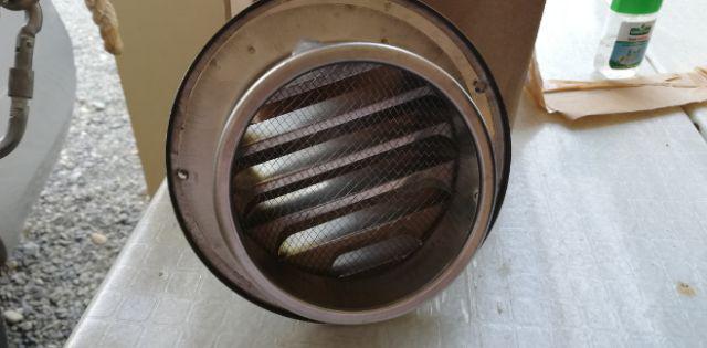 Manzan Mm Stainless Steel Wall Air Vent Ducting Ventilation