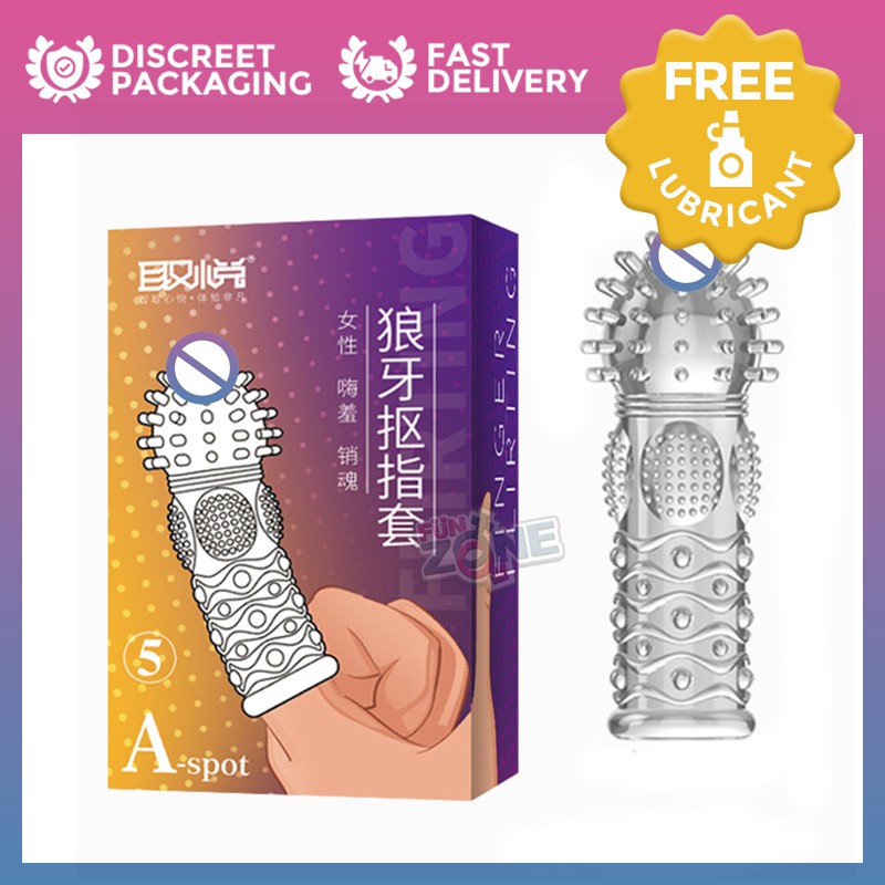 Funzone Finger Condom G Spot Stimulation Sex Toys For Girls Sex Toys