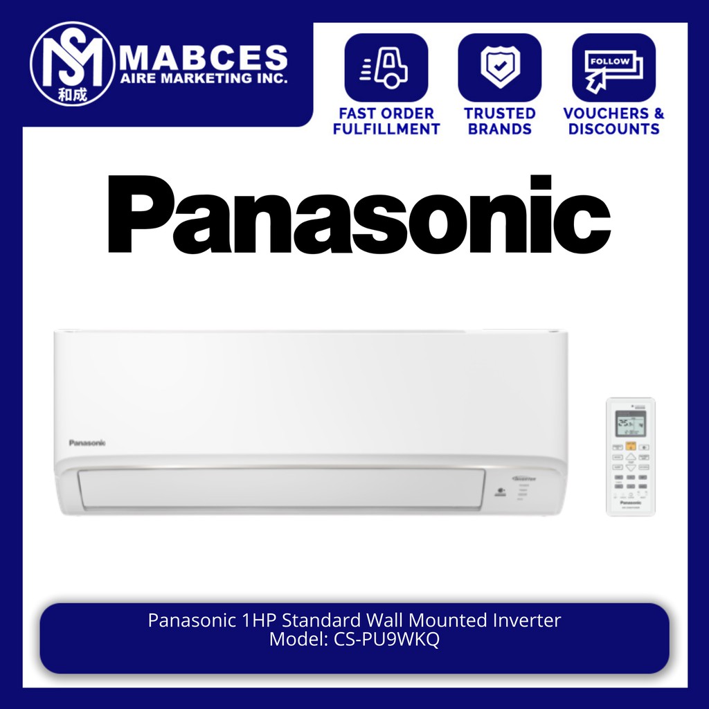 Panasonic Hp Aero Series Standard Inverter Split Type Aircon Cs Cu