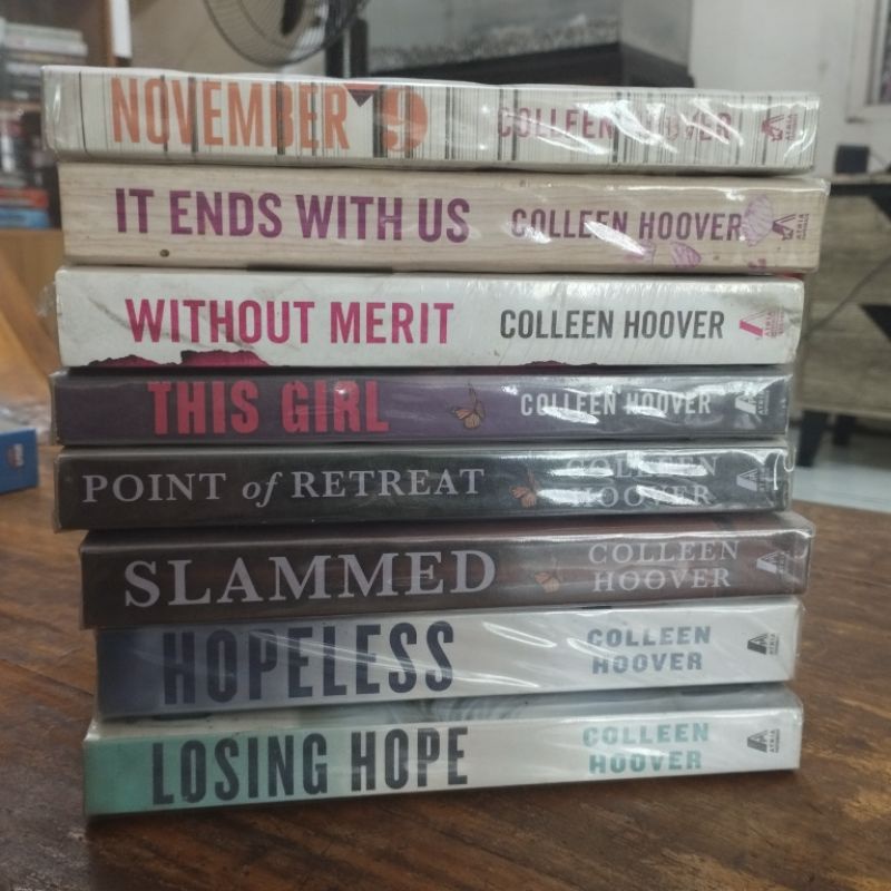 COLLEEN HOOVER November 9 It Ends With Us Without Merit This Girl