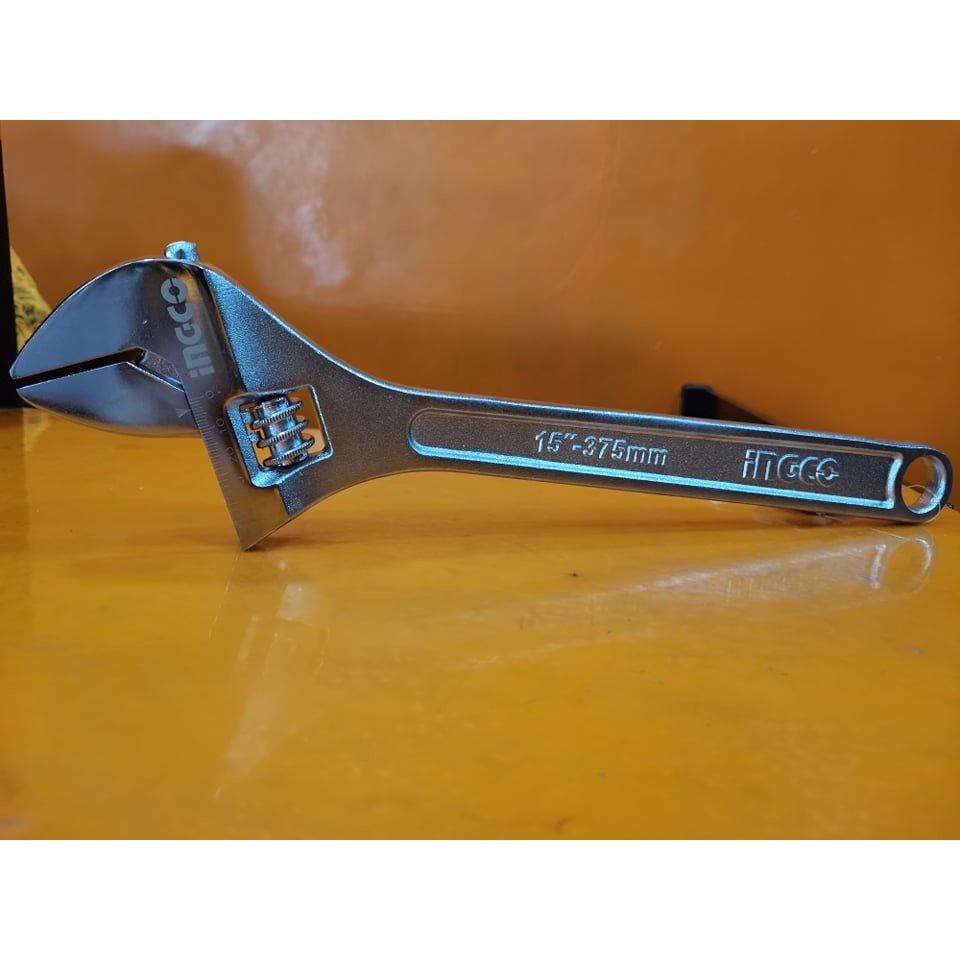 Ingco Adjustable Wrench 15 Inches HADW131152 Shopee Philippines