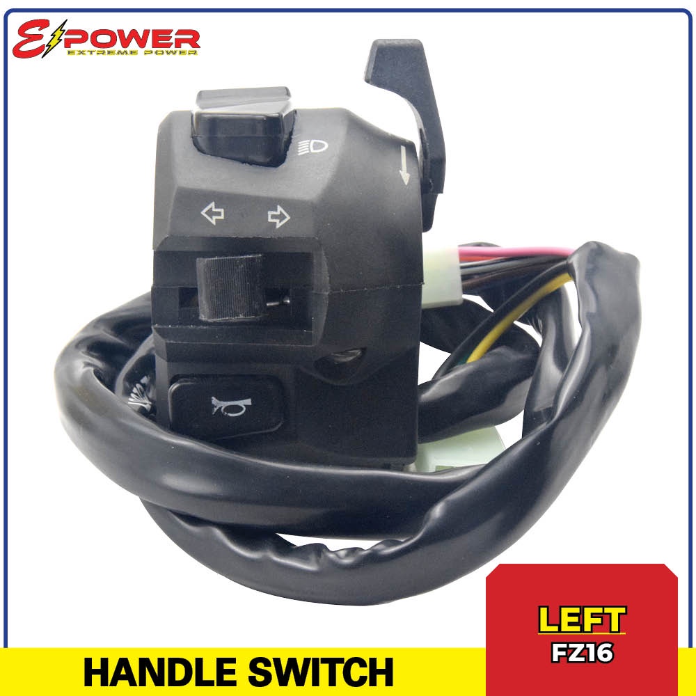 Yamaha Fz E Power Motorcycle Handle Control Switch Left Right