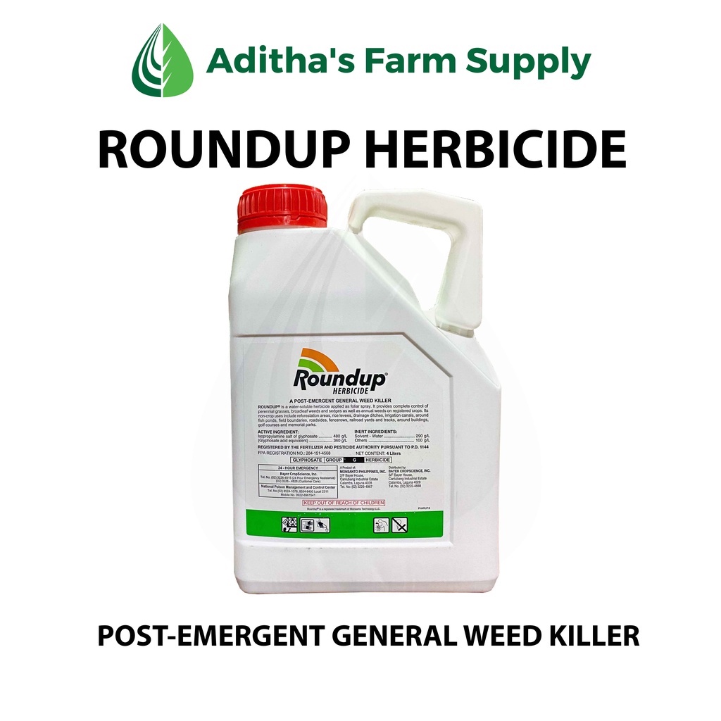 Roundup Plus Glyphosate Herbicide L Off